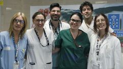 La coordinadora de trasplantes del CHUO está integrada por seis profesionales.