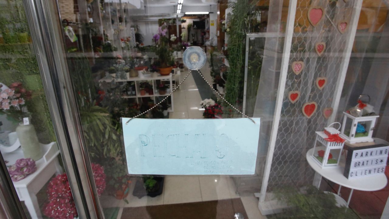 El Camino, como nunca se vio.Cierre de las floristeras en Lugo