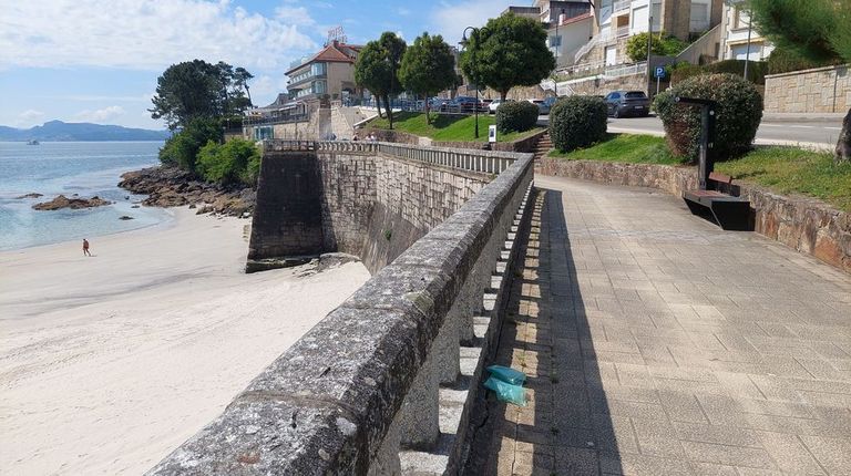 El Concello de Sanxenxo se ratifica en que la balaustrada del tramo final de Silgar llevará un pasamanos encima