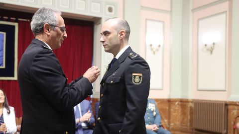 Gonzalo Grueira Ferreiro, agente de la Polica Nacional.  