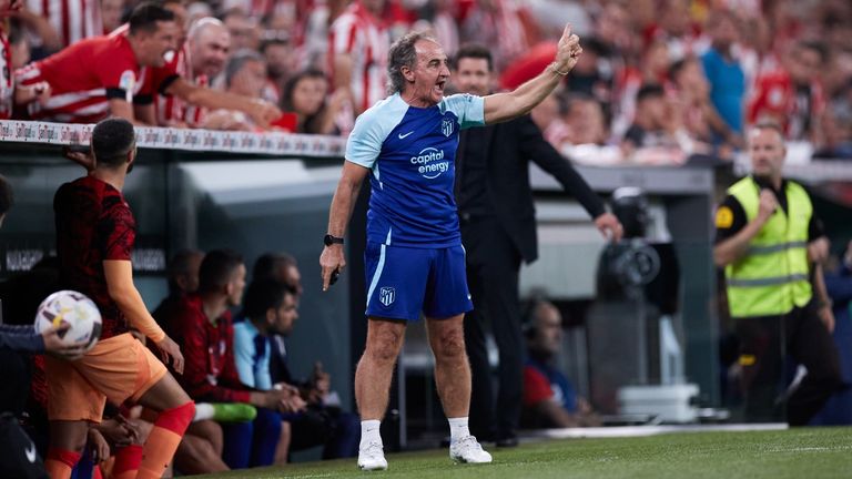 El Profe Ortega, preparador físico del Atlético de Madrid