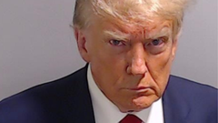 Fotograf�a de la ficha policial de Donald Trump. 27/08/2023