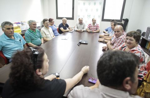 Ayer se reunieron en Laln los miembros del comit comarcal de Unins Agrarias. 