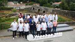Los chefs de Estrellas Solidarios no Camiño promocionan la gastronomía y el paisaje gallego