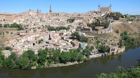 Vista del casco histórico de Toledo