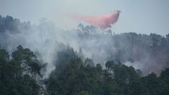 Incendio en Ribadavia