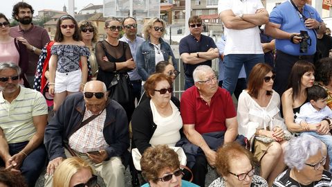 ACTO DEL HOMENAJE A PLACIDO BETANZOS EN EL QUE BAUTIZO´CON SU NOMBRE EL PASEO MARITIMO DE PALMEIRA