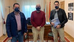 Representantes del SUP en Ourense y Galicia presentaron su propuesta al alcalde de Barbads