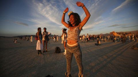 Burning Man 2015, uno de los festivales ms extravagantes que se celebra todos los aos en el desierto de Nevada.