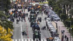 Los tractores tomaron la calle ayer en Crdoba