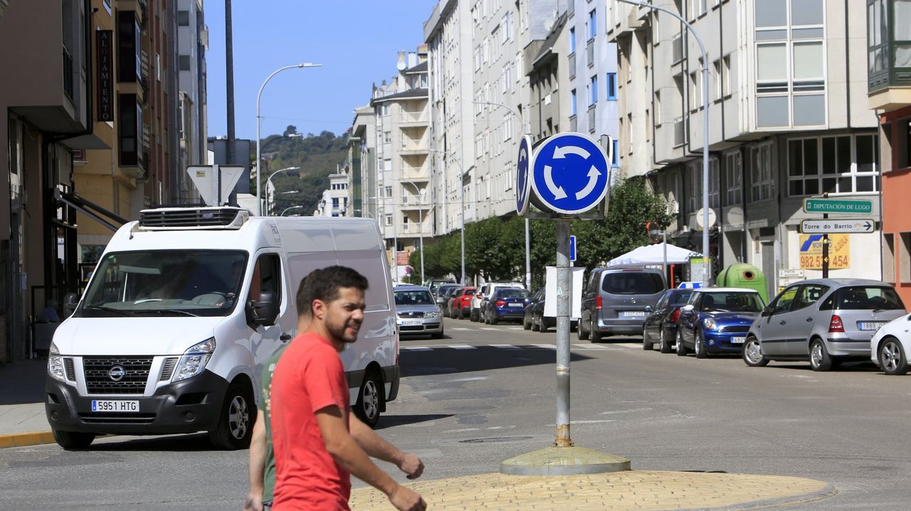 Foto de archivo de la calle Calvo Sotelo