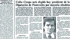Pgina de La Voz de Galicia del 14 de agosto de 1987