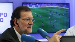 Rajoy comenta la Champions