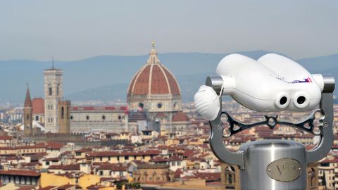 Mirador sobre la ciudad de Florencia
