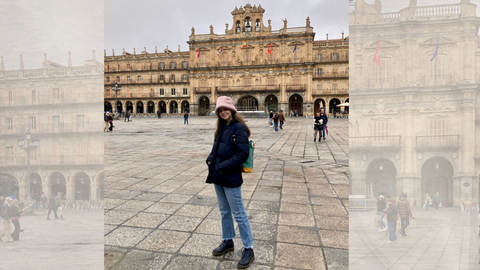 Todo el tiempo que pas� en Salamanca, la joven ovetense fue �muy feliz�