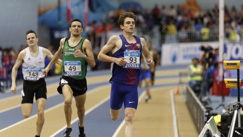 El Campeonato de España de Atletismo invade Ourense .Un espectacular ambiente rodeó a los primeros títulos absolutos de pista cubierta que se dirimieron en Galicia