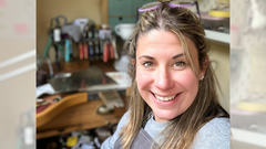 Cristina Fern�ndez, joyera y creadora de Lalita Estudio