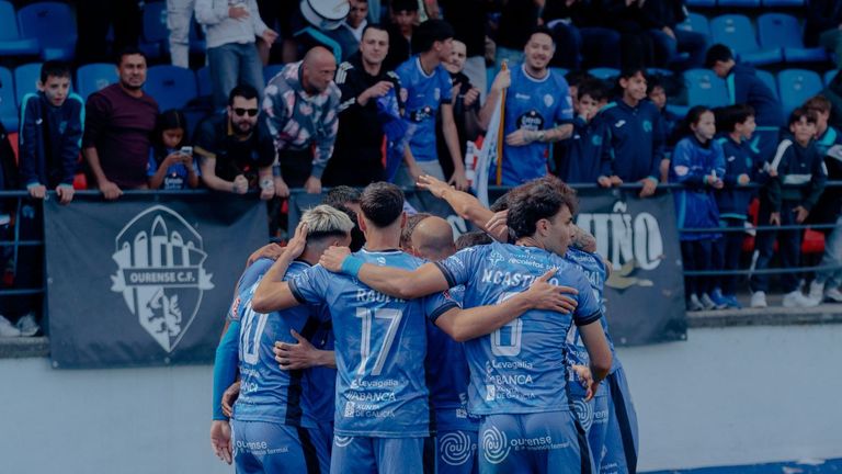 El Ourense CF activa el modo supervivencia para recibir al Celta Fortuna