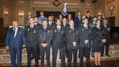 La Polica Nacional celebr su patrn en Lugo