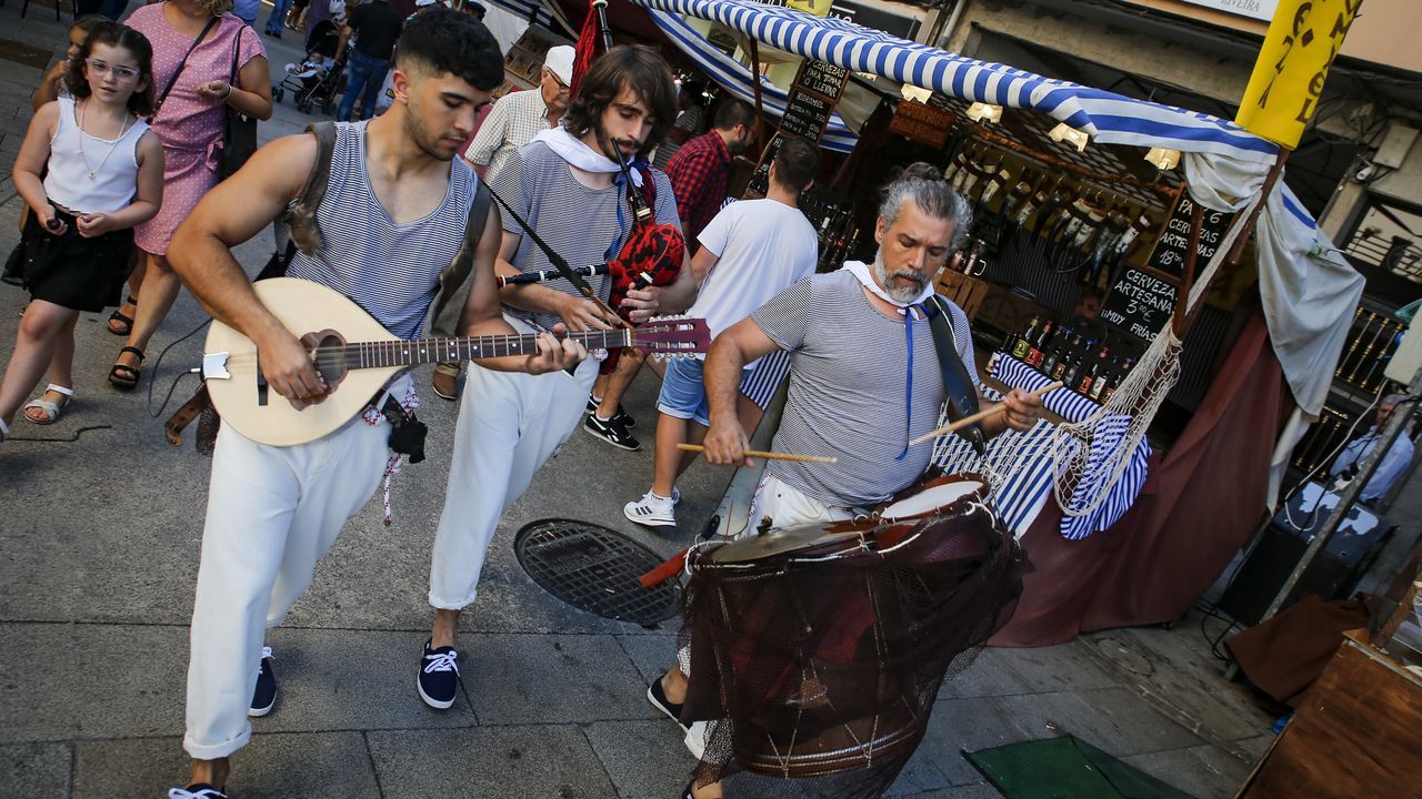 Ordes vuelve a convertirse en epicentro del arte urbano.Maite Ferreiro y Rubn Arroxo presentaron la I Edicin del Lugo Music Festival.