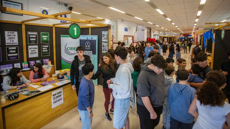 La feria de Pontevedra que educa en valores y potencia el aprender fuera del aula en comunidad