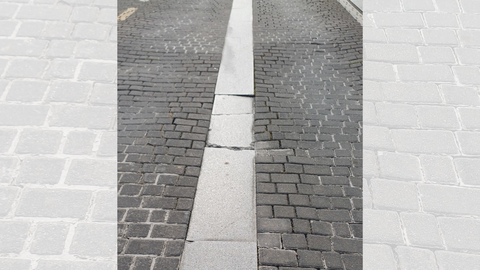 Baches en la Rúa Antonio Casares.