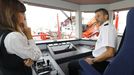 Presentacion barco de salvamento Guardamar Urania en Burela