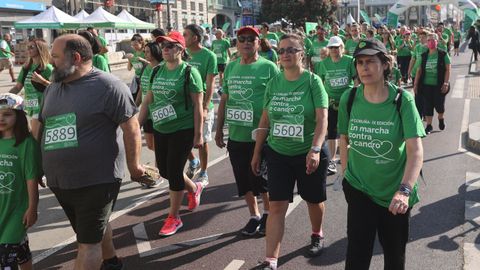 Carrera y andaina contra el cáncer en A Coruña