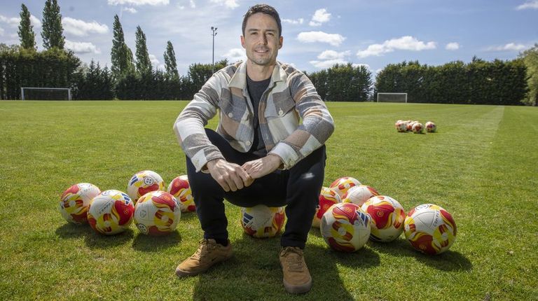 Adrián Armental, jugador del Compostela: «A veces nos faltó algo de paciencia»