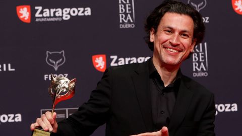 Rodrigo Corts en los Premios Feroz