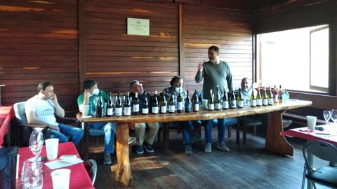 Bodegueros de Galicia, Asturias y León participaron na primeira cata de uva blanca legitima