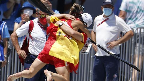 Teresa Portela, medalla de plata en 200 metros en Tokio 2020