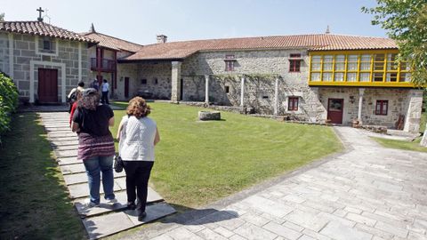 La casa de turismo rural Rectoral de Castillón, en Pantón, es uno de los establecimientos que participan en esta edición del Outono Gastronómico