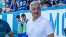 Roberto Su�rez, en el amistoso que Oviedo y Racing disputaron el pasado verano en Grao