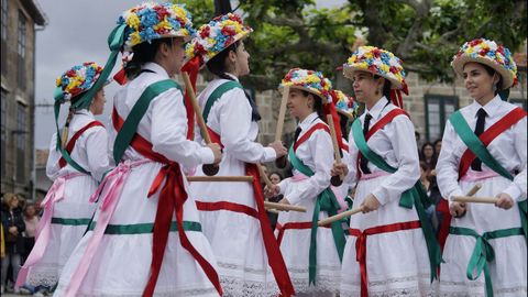 Romara Raigame 2019.Os danzantes de Vilanova dos Infantes representaron a sa danza gremial.