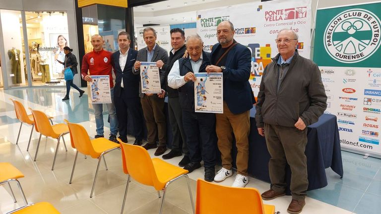 Presentación de la actividad deportiva de los célticos, en Ponte Vella