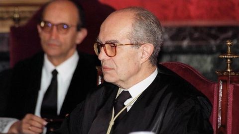 Jos Mara Luzn, durante el juicio del caso Marey