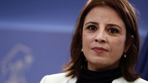 La portavoz del PSOE en el Congreso, Adriana Lastra