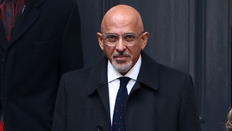 El exministro de Economía británico y actual presidente de los «tories», Nadhim Zahawi.