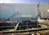 Foto tomada el 28 de febrero de 2012 del edificio del reactor nmero 2 de la planta de Fukushima.