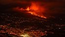 Erupcin del volcn de La Palma