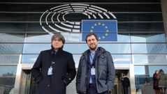 Puigdemont y Comn se estrenan como eurodiputados