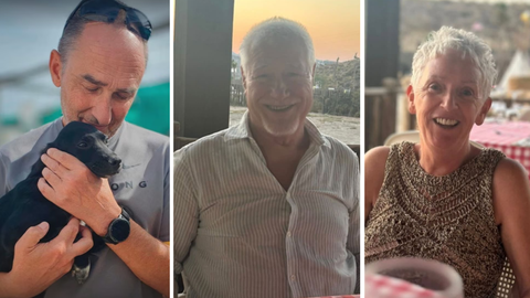 Stanislas Verdonckt,�Pete Gillam y�Fran Gillam, entre las v�ctimas.