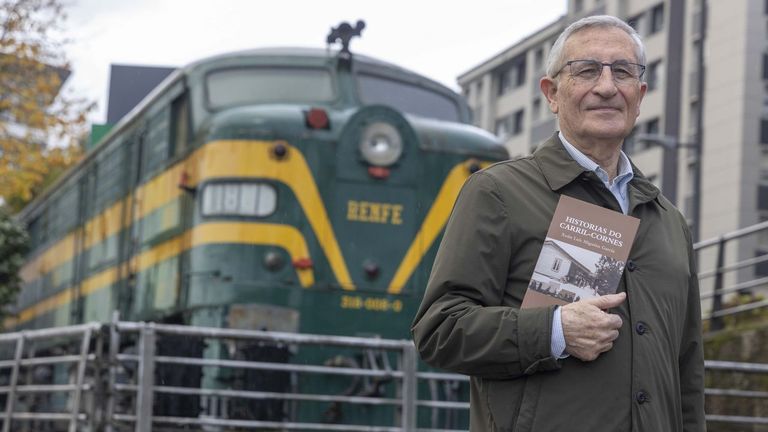 <span lang="gl">Xoán Luís Miguéns, escritor e ferroviario: «O primeiro tren de Galicia foi ideado e posto en marcha por xente de aquí»</span>