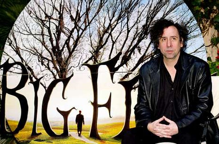 El realizador Tim Burton, en la presentación de «Big Fish».