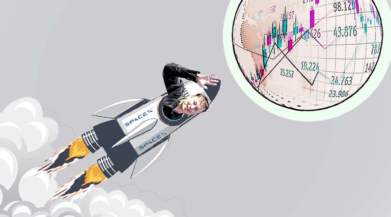 SpaceX, el cohete de Elon Musk que quiere aterrizar en Wall Street