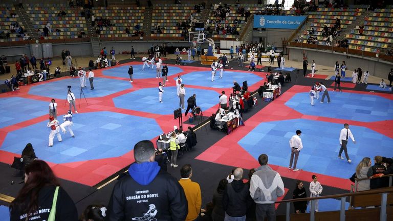 El Coliseum, epicentro del taekuondo nacional con la celebración de la Copa Cidade da Coruña
