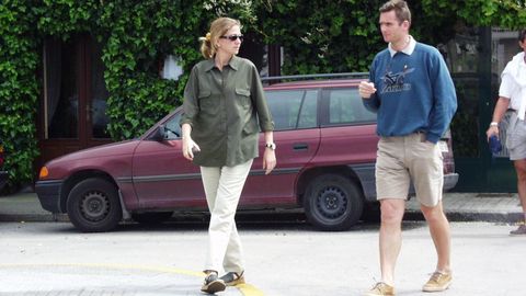 La infanta Cristina e Iñaki Urdangarin, hace una década en el restaurante Loliña de Carril