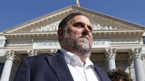 El presidente de Esquerra Republicana de Catalunya, Oriol Junqueras.