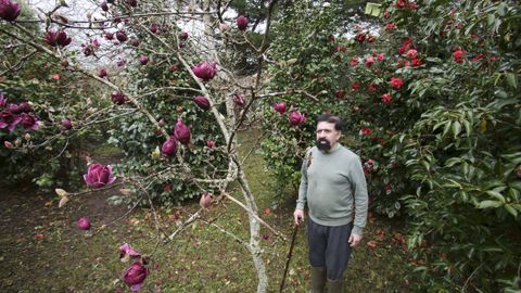 El jardín de As Arangas,  árboles de dos mil variedades de todo el  mundo en una finca de Fene